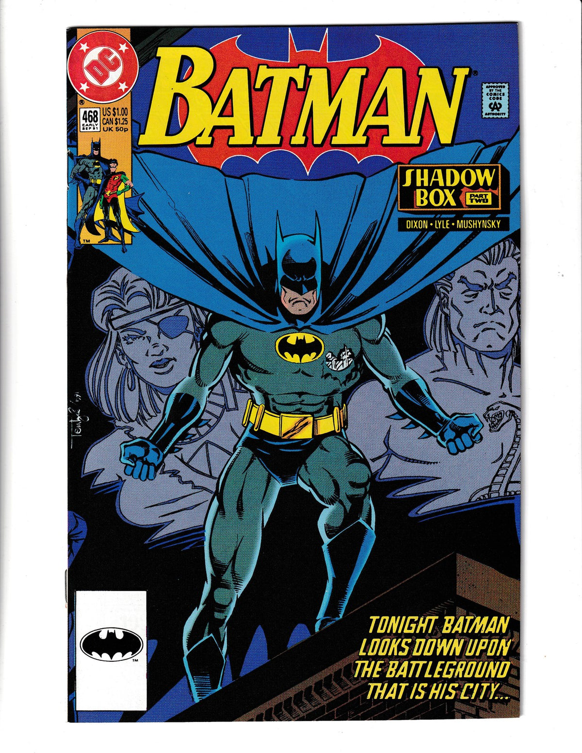 Batman #468 (1991) DC Comics SKU:2555