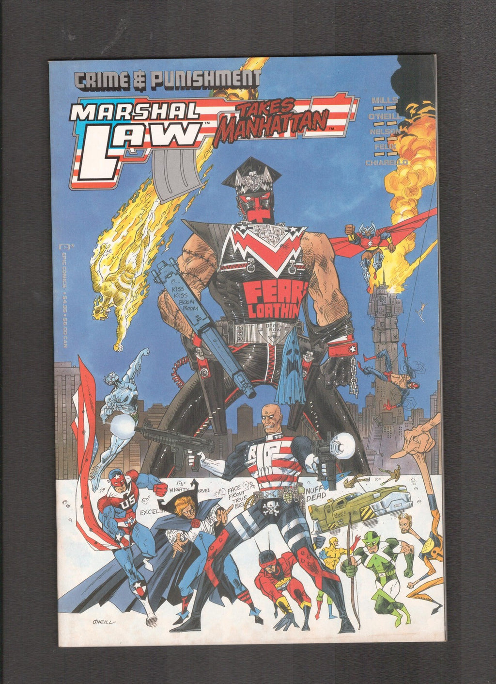 Crime and Punishment: Marshal Law Takes Manhattan #1 (1989) Epic Comics