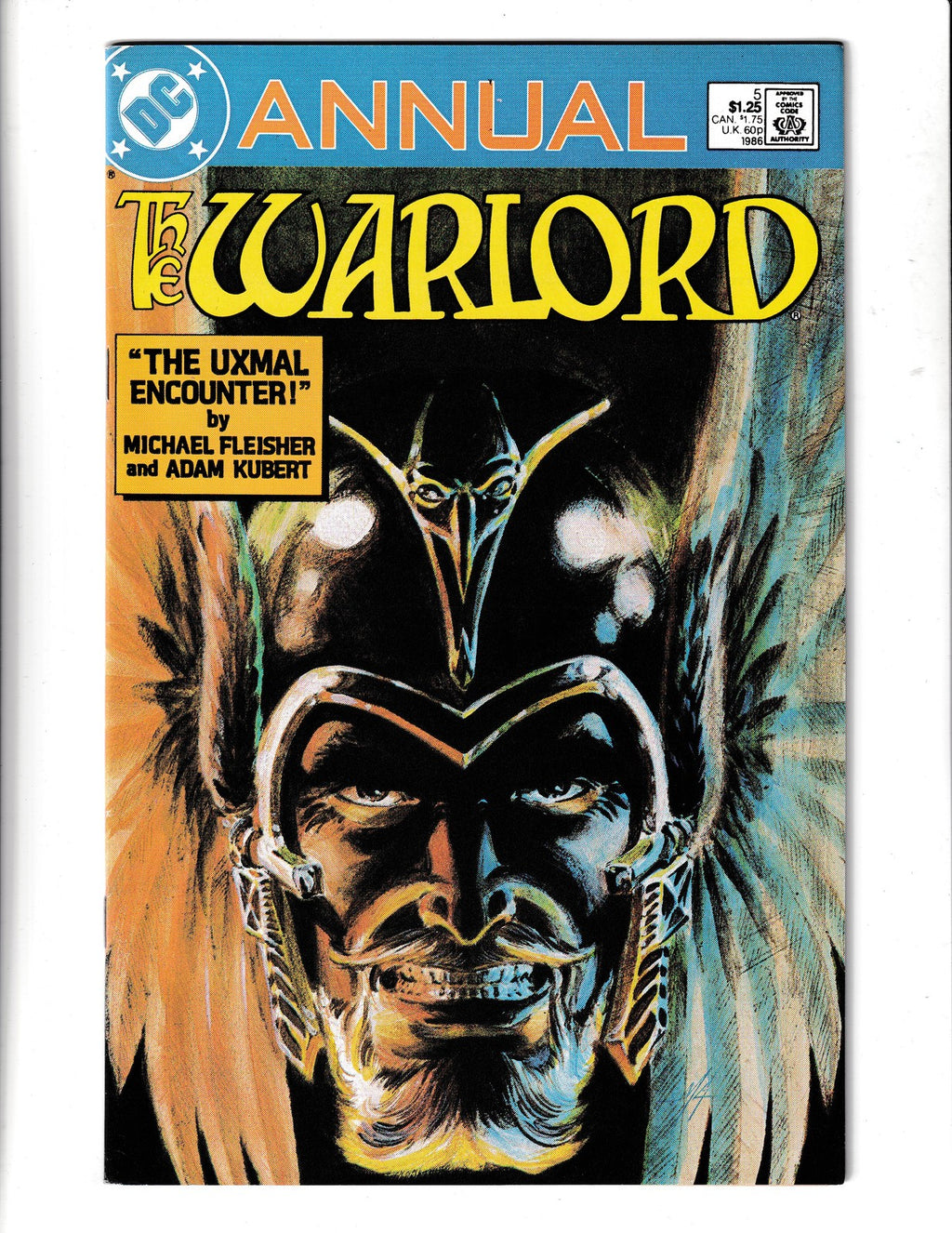 Warlord Annual #5 (1986) Higher Grade DC Comics
