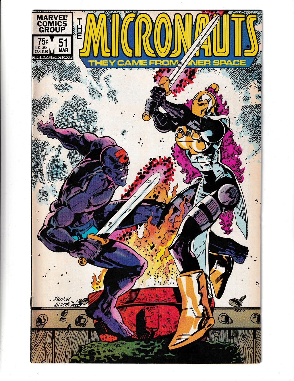 Micronauts #51 (1983) Marvel Comics