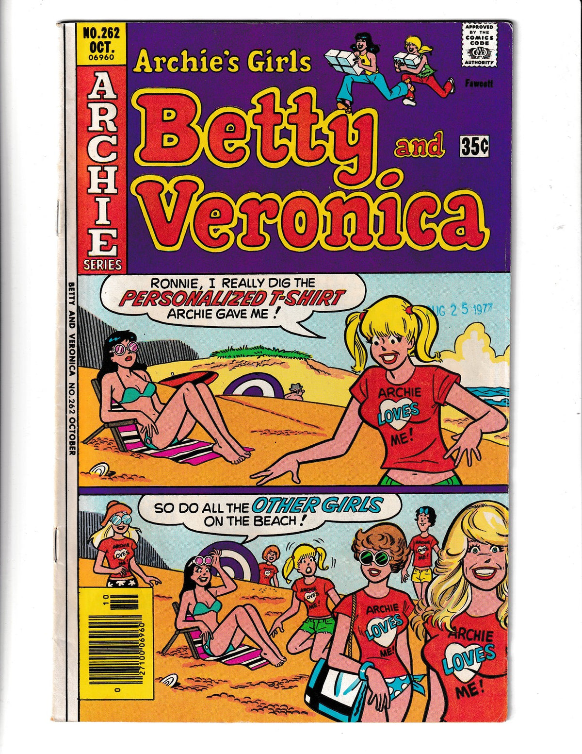 Archie's Girls: Betty and Veronica #262 (1977) Archie Comics