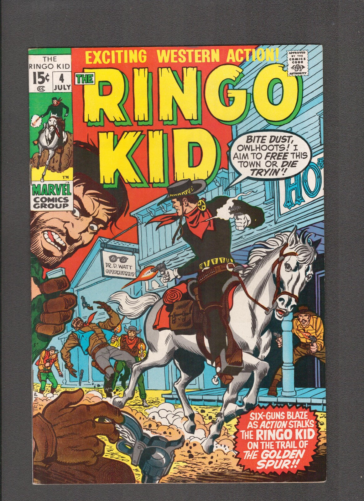 Ringo Kid #4 (1970) Herb Trimpe Marvel Comics
