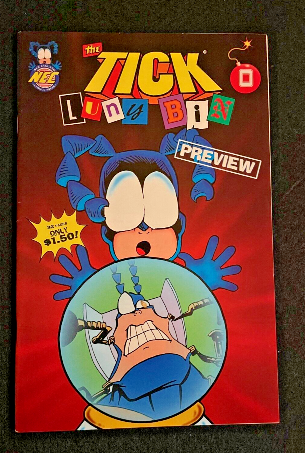 Tick: Luny Bin #0 (1998) Preview New England Comics
