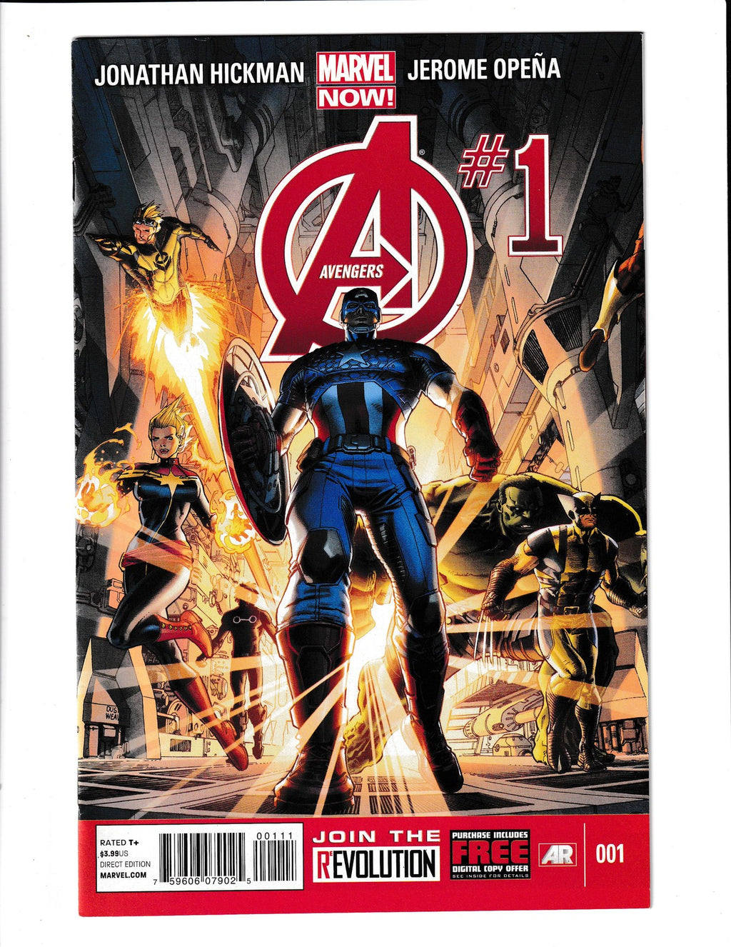 Avengers #1 (2013) 1st App Abyss & Alephs Marvel Comics