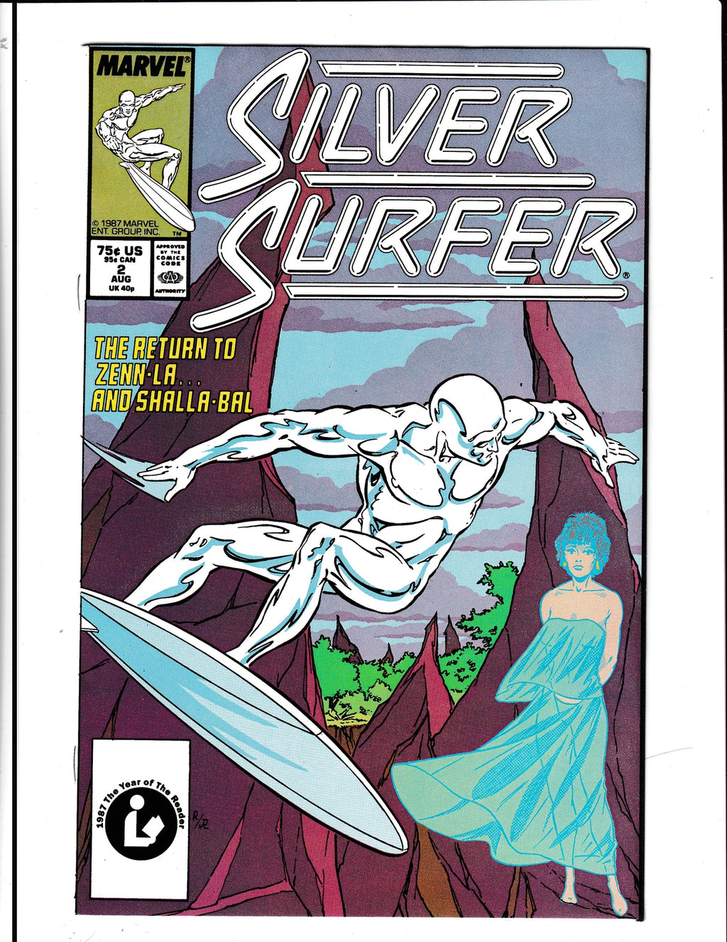 Silver Surfer #2 (1987) Marvel Comics SKU:604