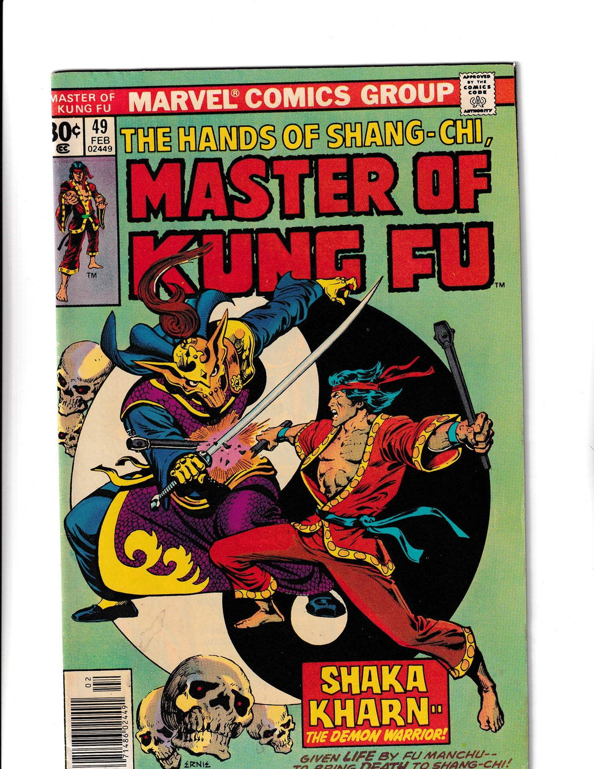 Master of Kung Fu #49 (1977) Marvel Comics