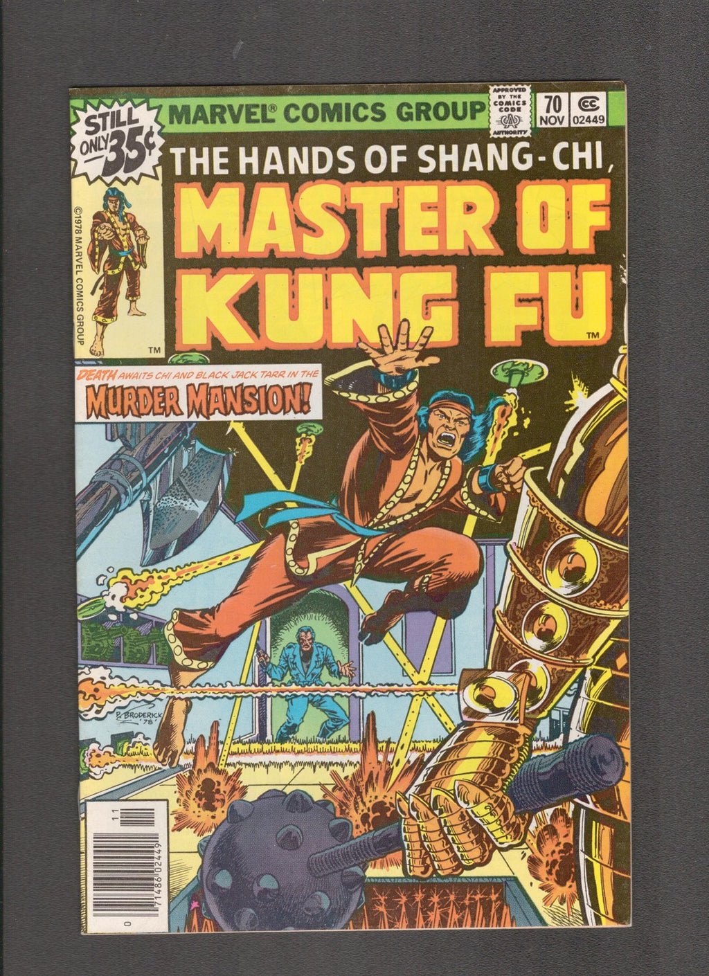 Master of Kung-Fu #70 (1978) Doug Moench, Roger Stern Marvel Comics