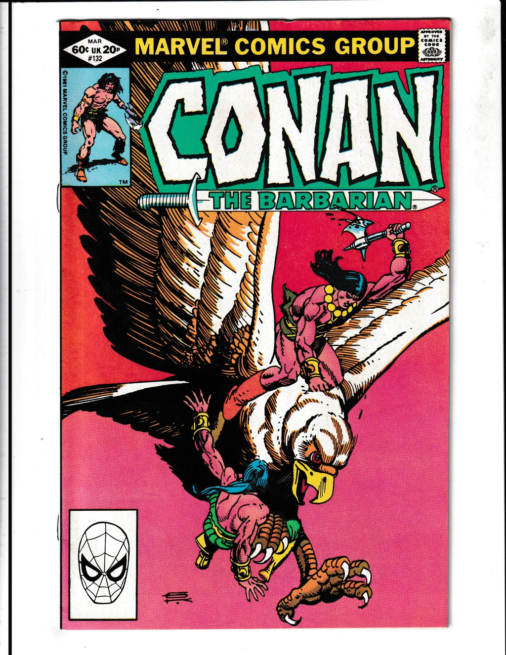 Conan the Barbarian #132 (1982) Marvel Comics SKU:1432
