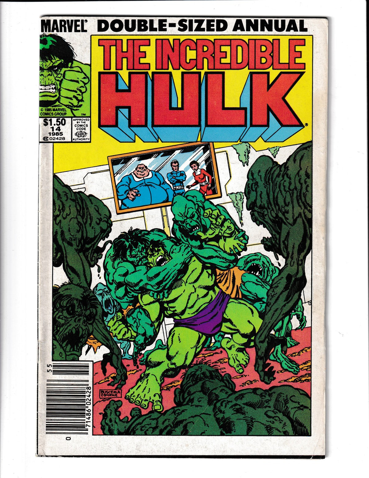 Incredible Hulk Annual #14 (1985) Gamma Mutant Rejects Marvel Comics