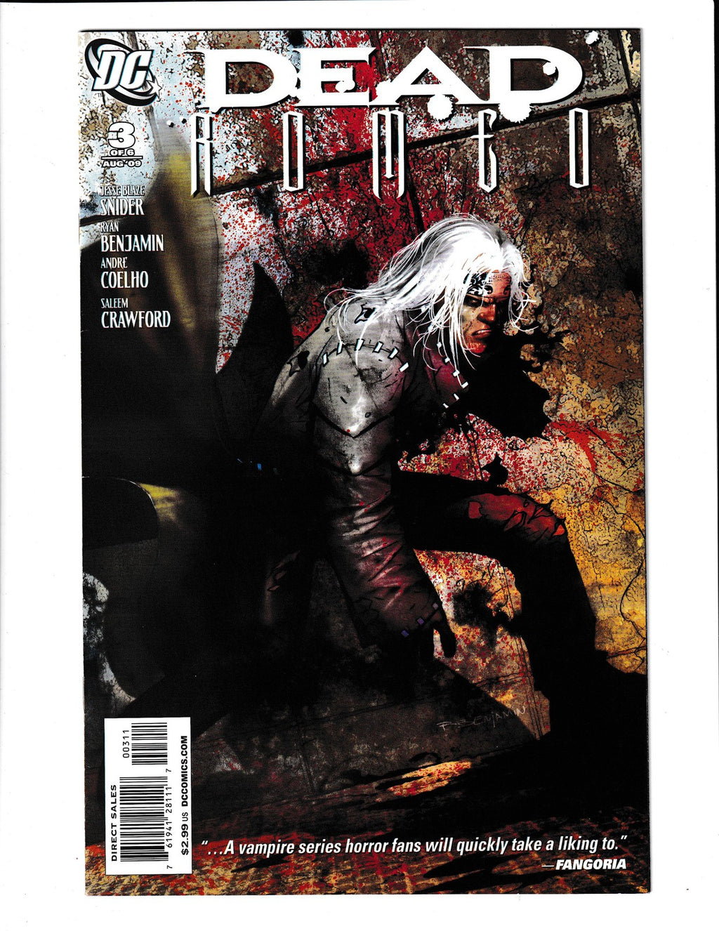 Dead Romeo #3 (2009) DC Comics