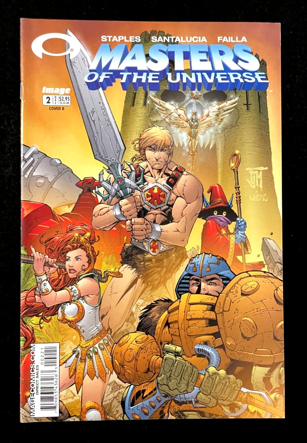 Masters of the Universe -  Set of 4 #1-4 (2 is a variant) (2002/03) Image Comics