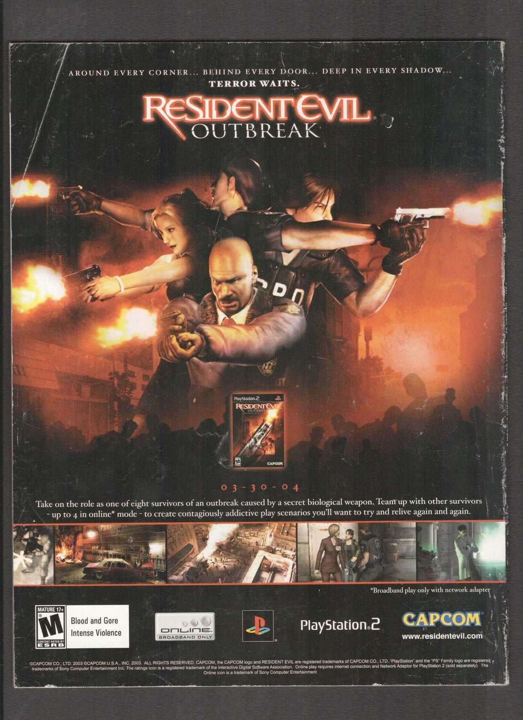 PSM Play Station Magazine #82 (2004) March  Comics