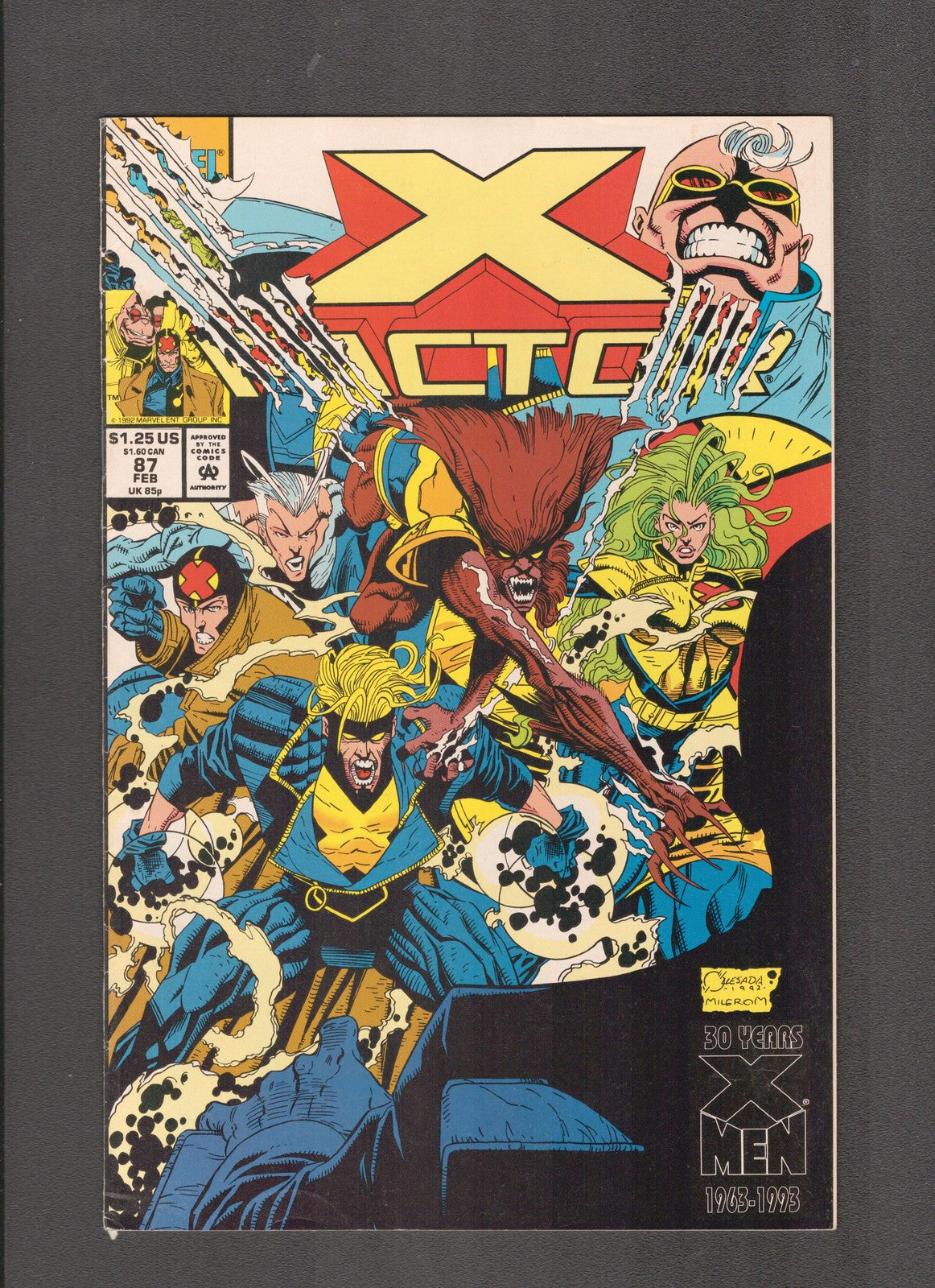 X-Factor #87 (1993) Al Milgrom, Joe Queseda Marvel Comics