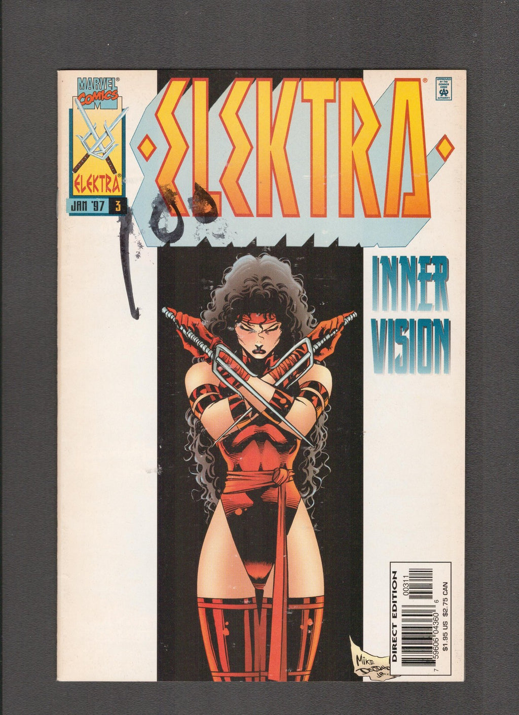 Elektra #3 (1997) Marvel Comics