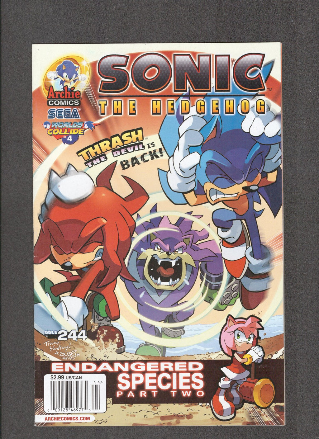 Sonic the Hedgehog #244 (2013) Terry Austin Archie Comics
