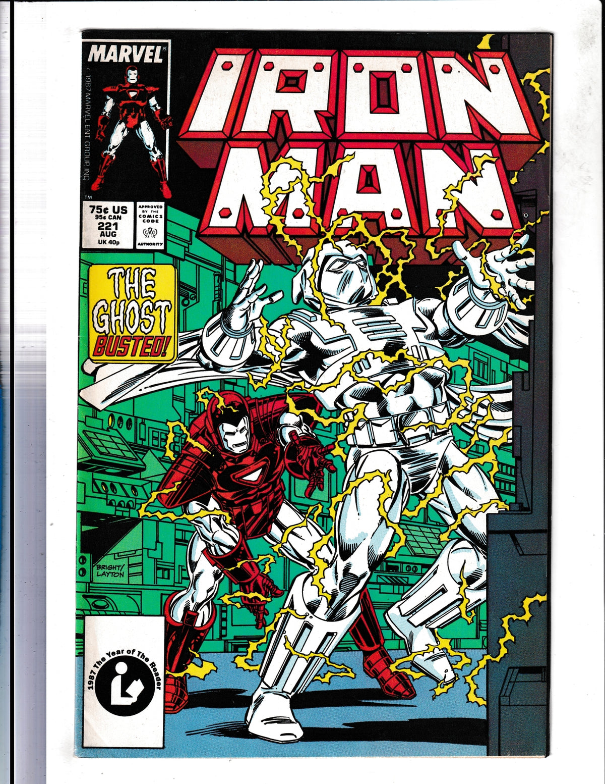Iron Man #221 (1987) Marvel Comics