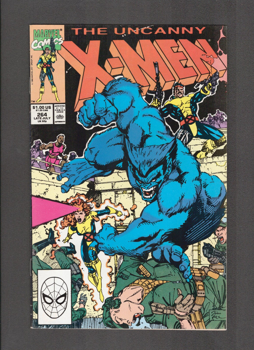 Uncanny X-Men #264 (1990) Chris Claremont, Jim Lee Marvel Comics
