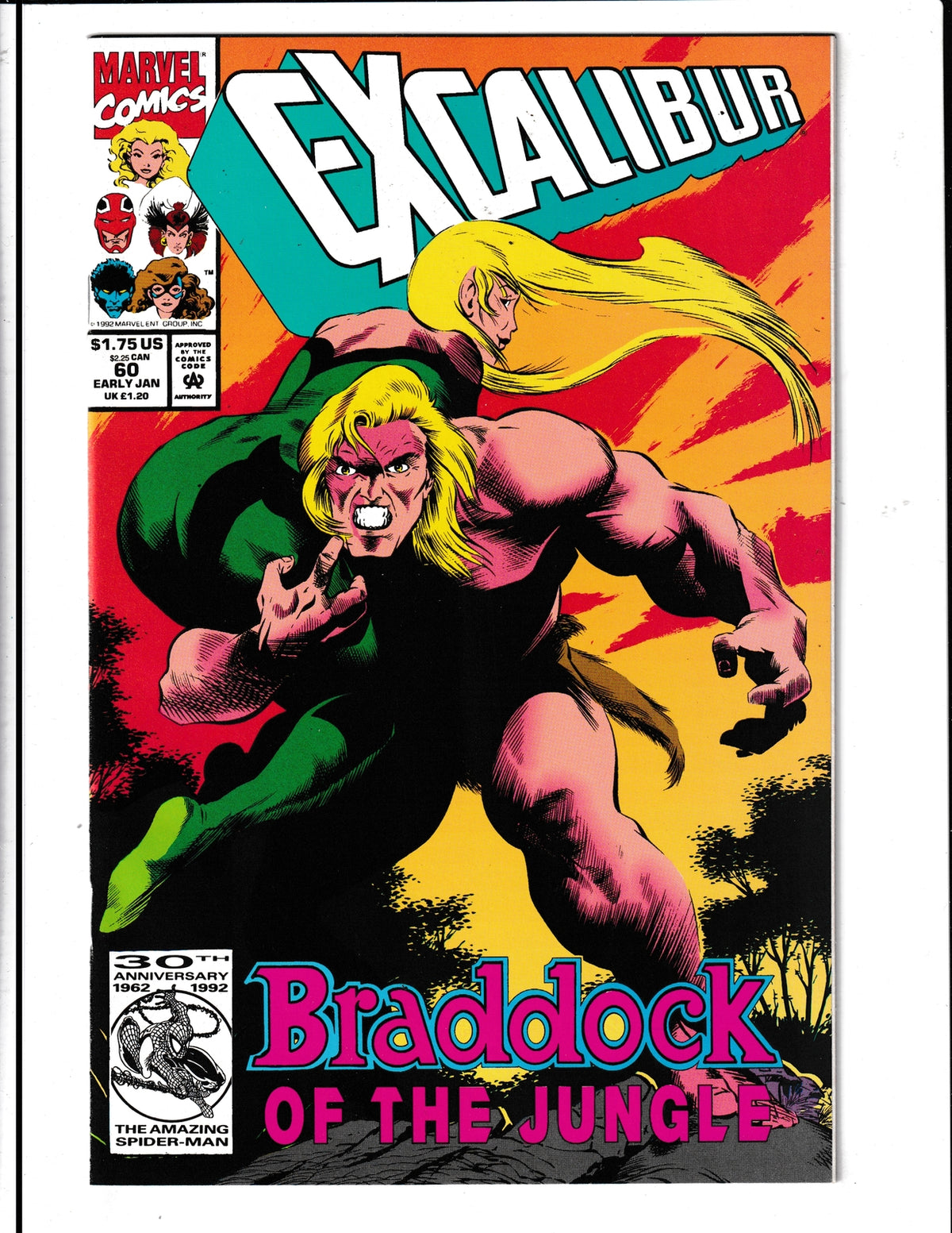 Excalibur #60 (1993) HIGH GRADE Marvel Comics