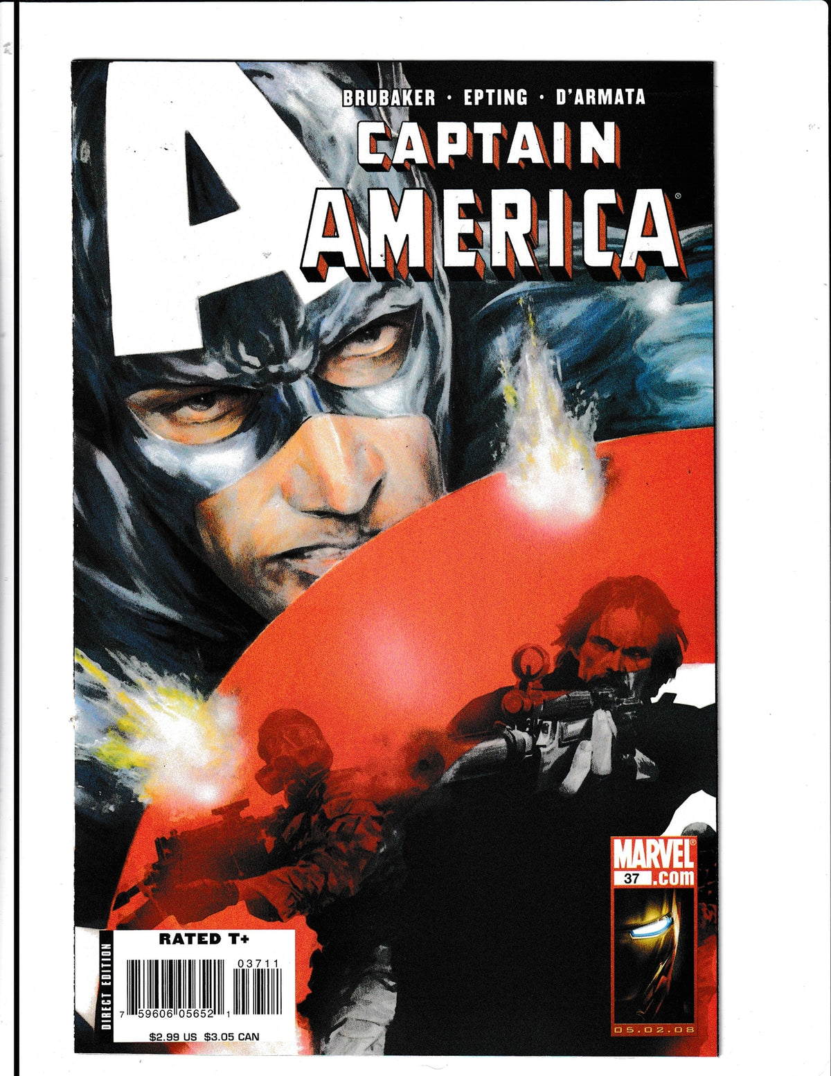 Captain America #37 (2008) Marvel Comics