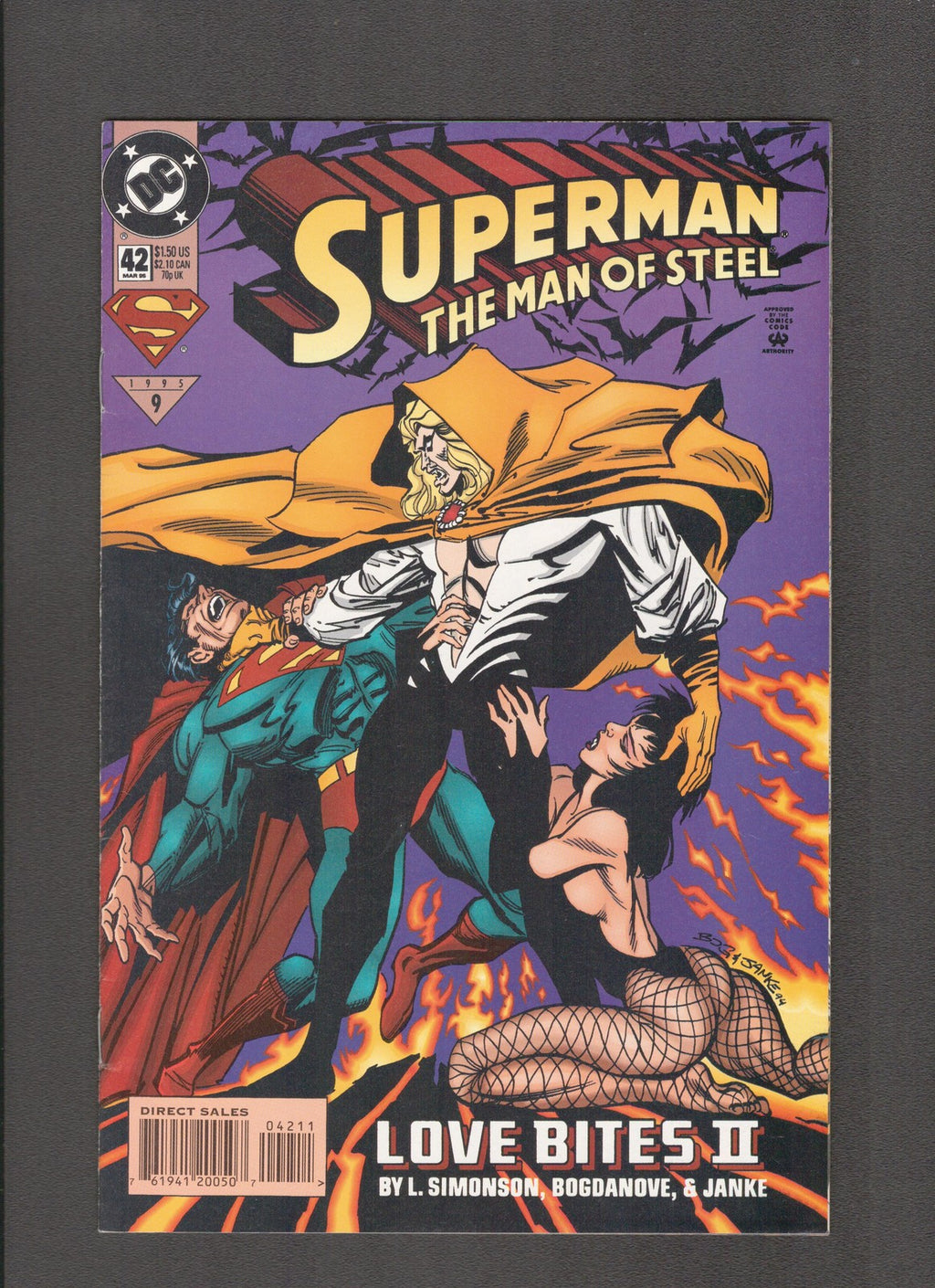 Superman: The Man of Steel #42 (1995) DC Comics
