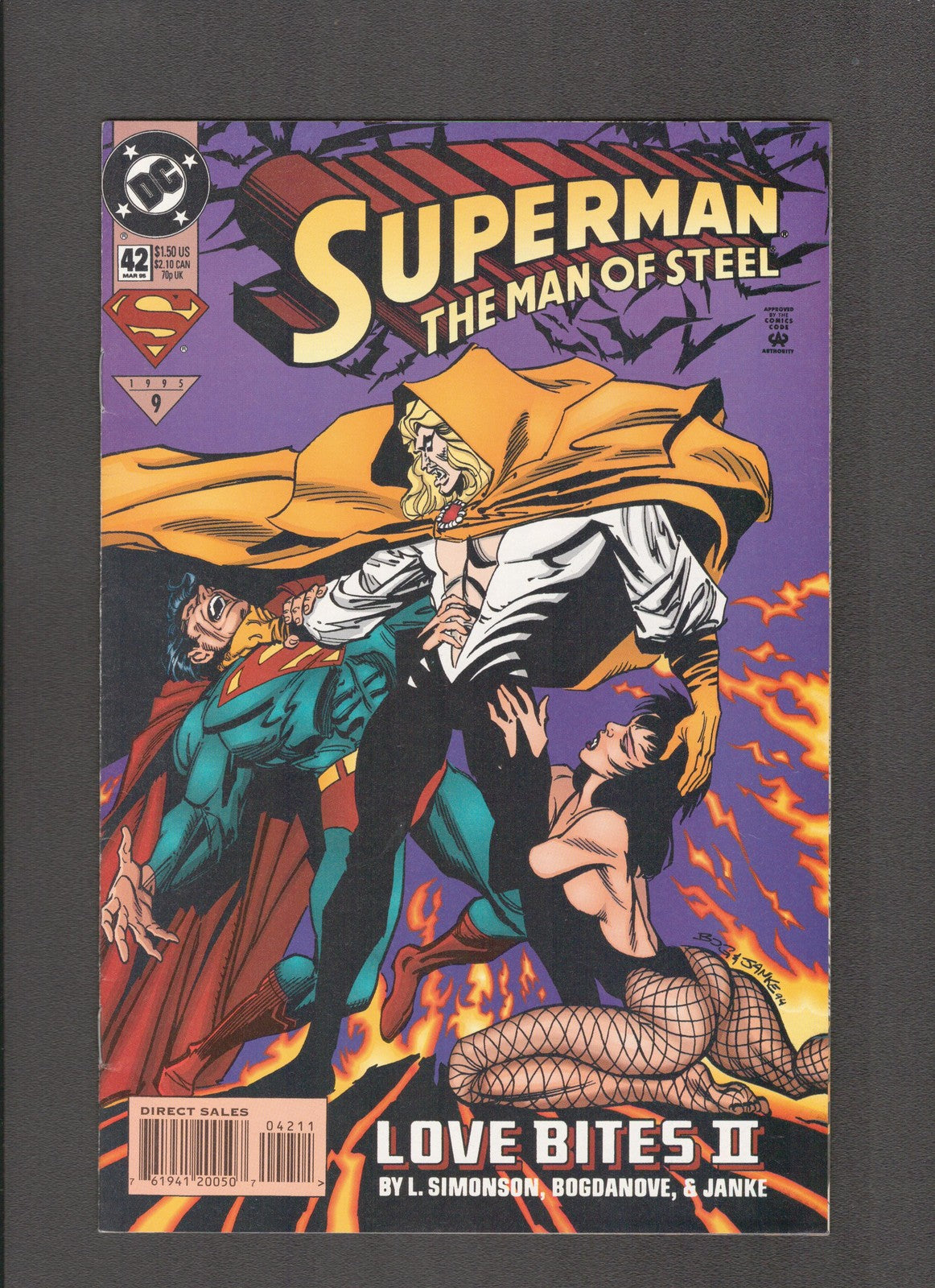 Superman: The Man of Steel #42 (1995) DC Comics