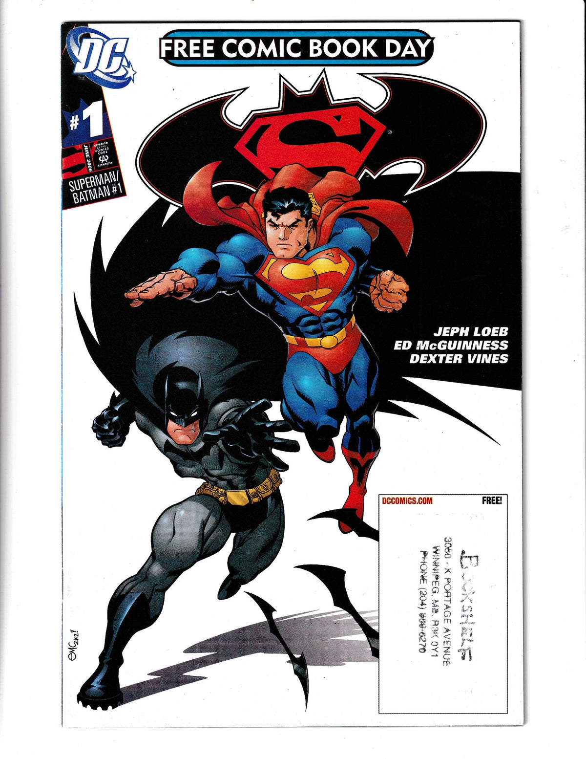 Superman/Batman FCBD #1 (2006) Free Comic Book Day DC Comics