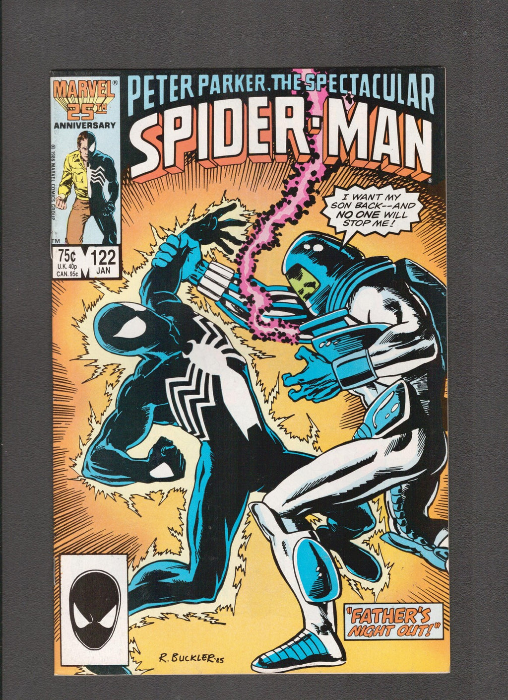 Spectacular Spider-Man #122 (1987) Rich Buckler Sr. Marvel Comics