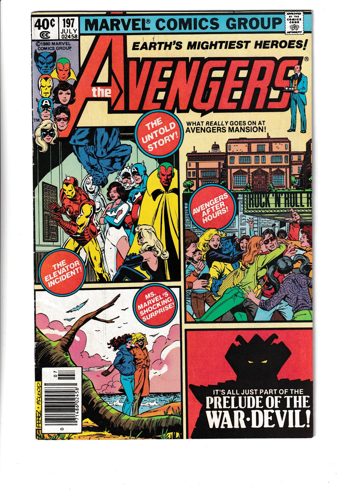 Avengers #197 (1980) Marvel Comics