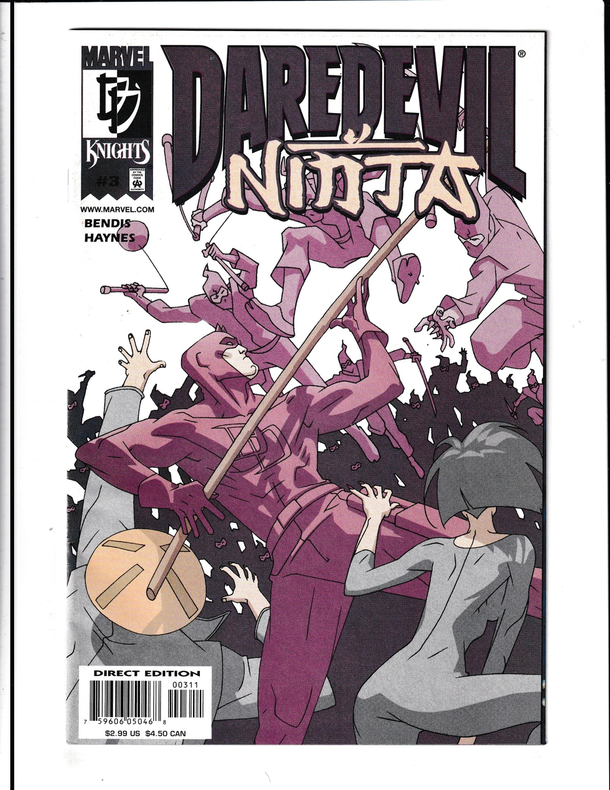 Daredevil: Ninja #2 (2001) Marvel Knights Comics