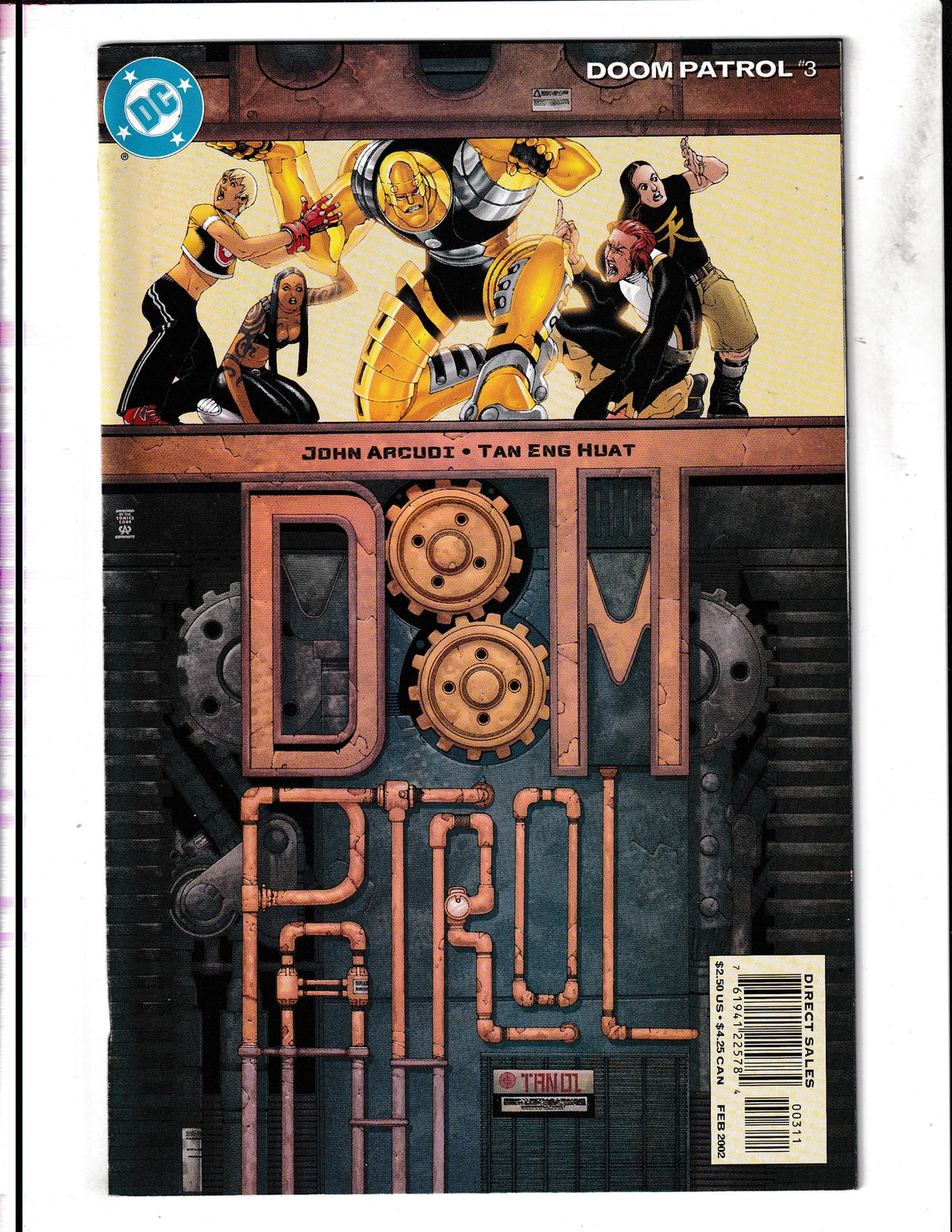 Doom Patrol #3 (2002) DC Comics SKU:1675