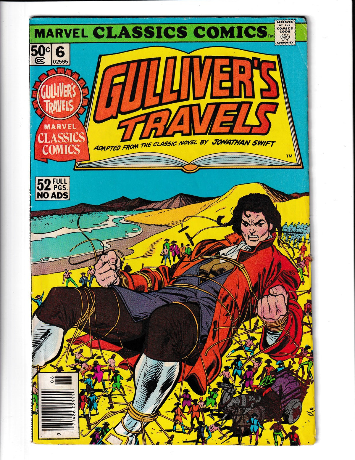 Marvel Classics Comics #6 (1976) Gulliver's Travel Marvel Comics