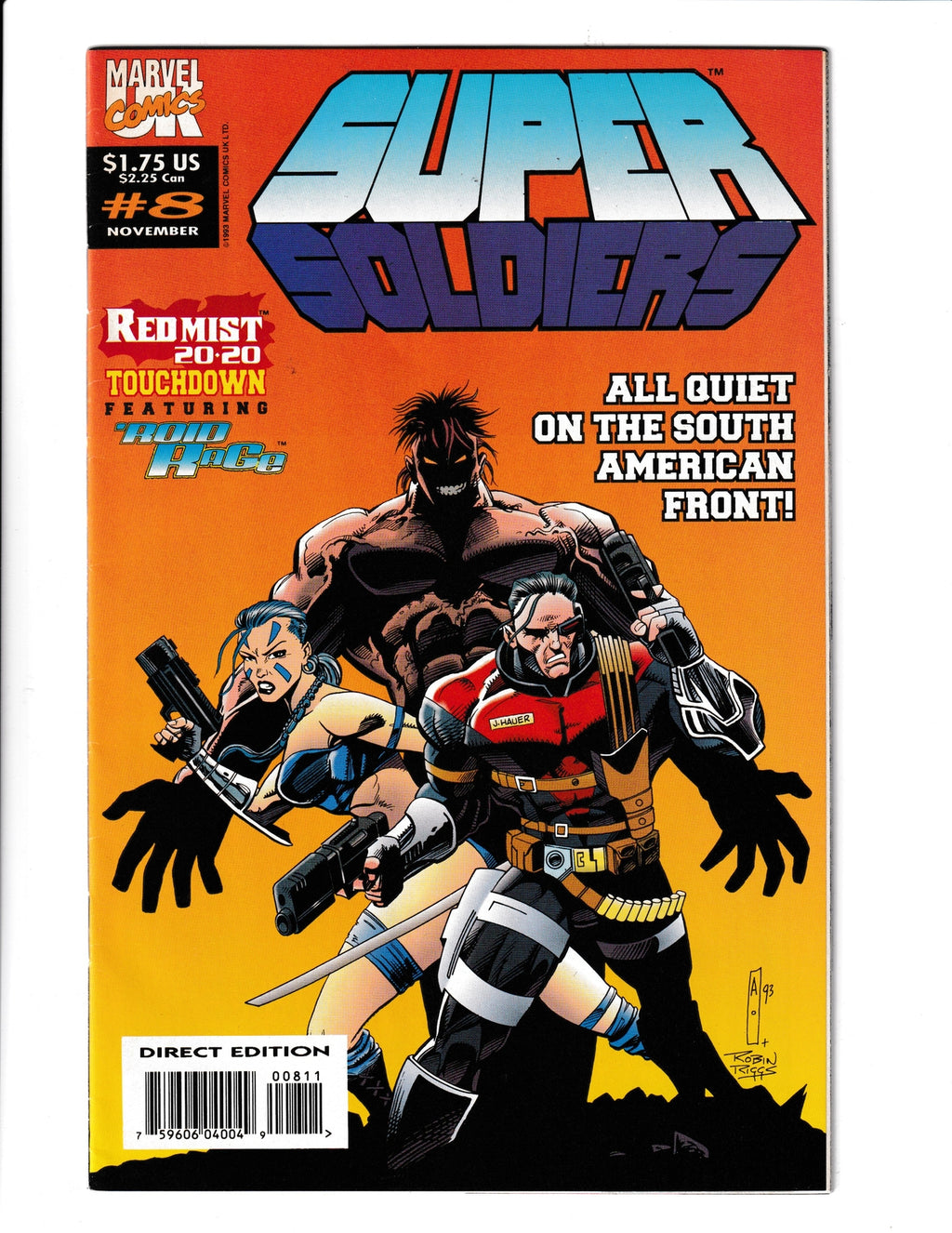 Super Soldiers #8 (1993) Marvel Comics