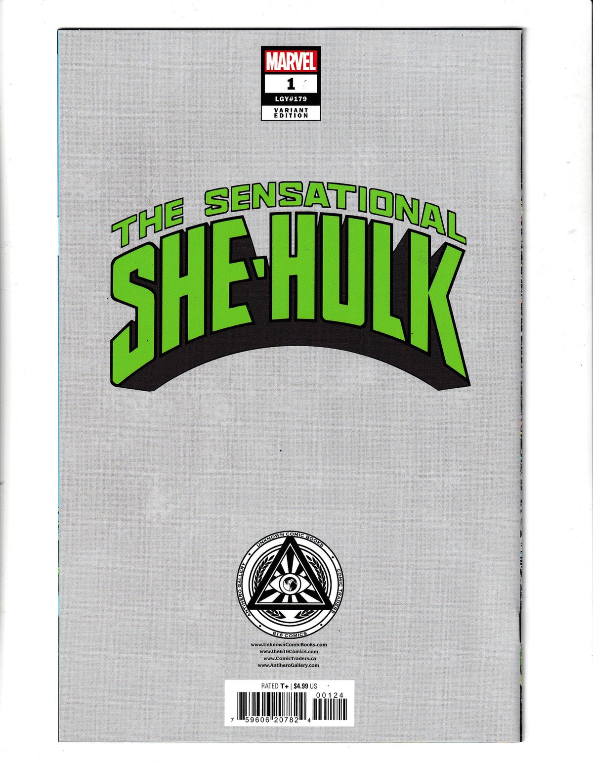 Sensational She-Hulk #1 (2023) Andrews Unknown Exclusive Virgin  Marvel Comics