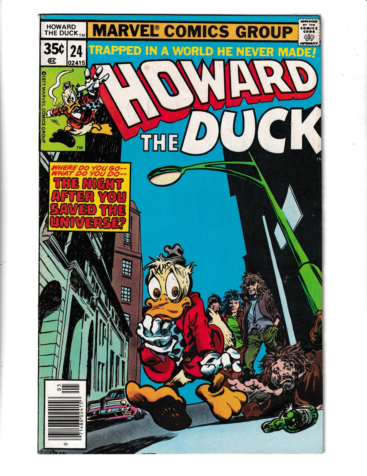 Howard the Duck #24 (1978) Gene Colan Art Marvel Comics