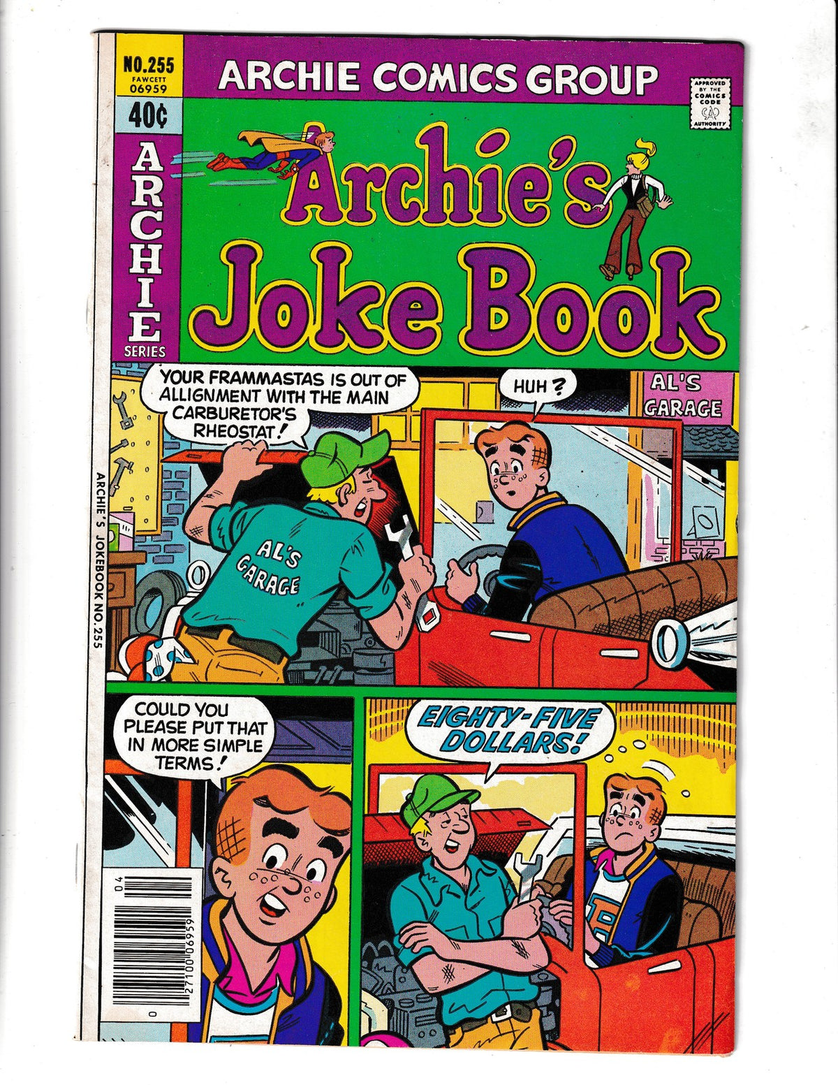 Archie's Joke Book #255 (1979) Archie Comics