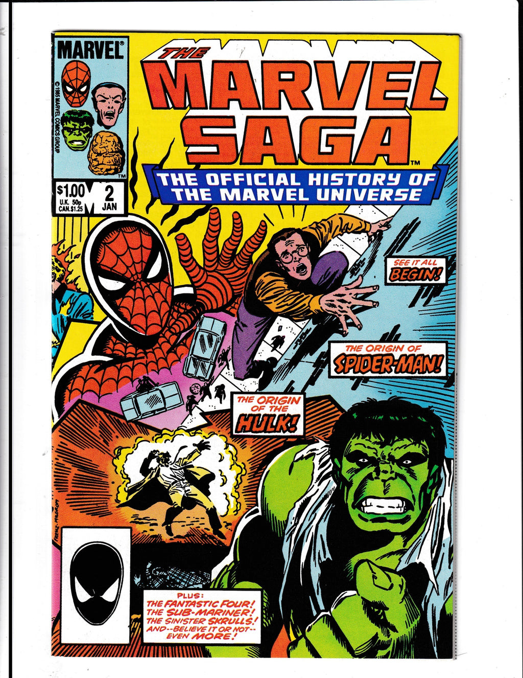 Marvel Saga #2 (1986) Marvel Comics