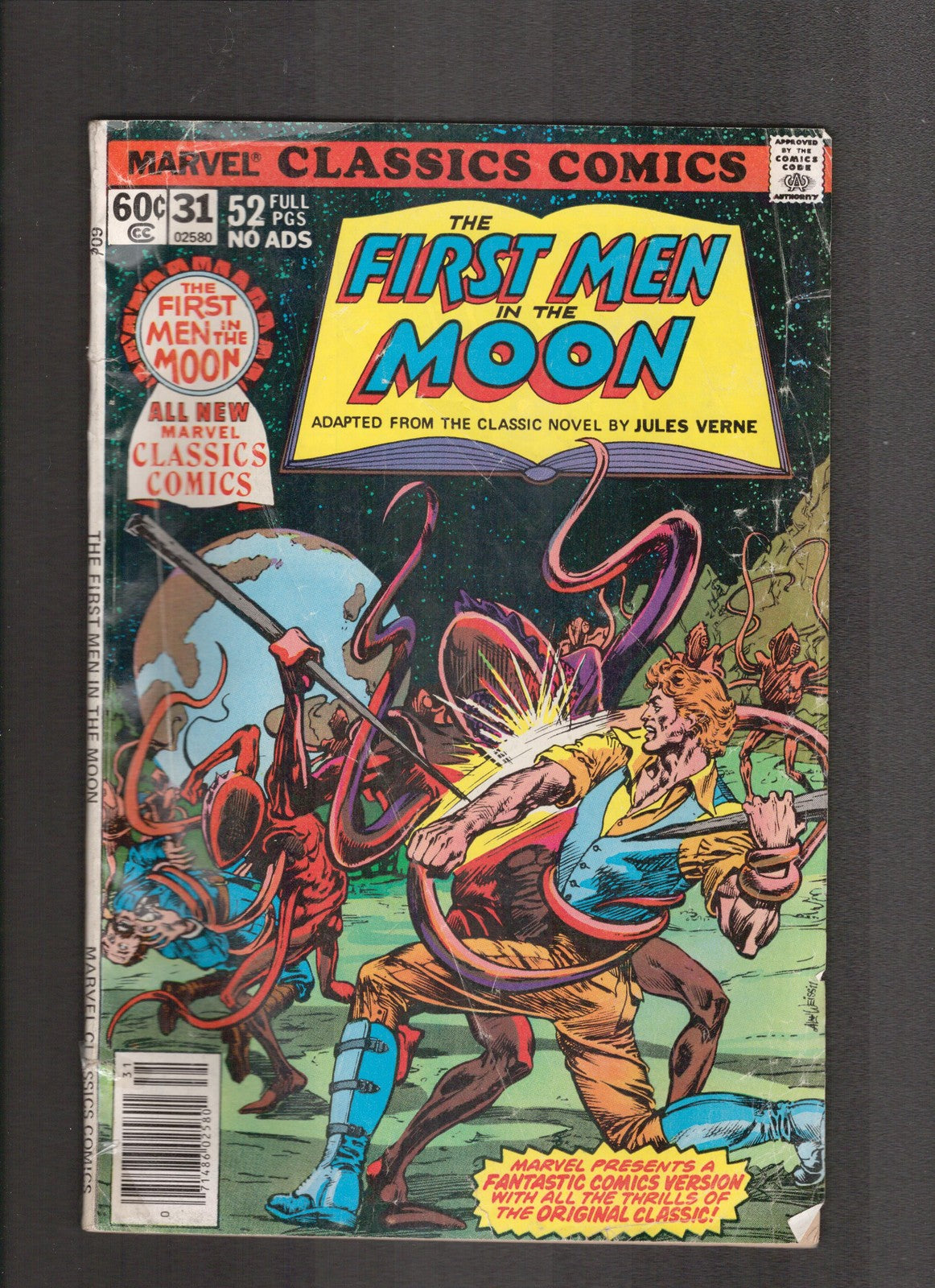Marvel Classics Comics #31 (1978) First Men In the Moon Marvel Comics