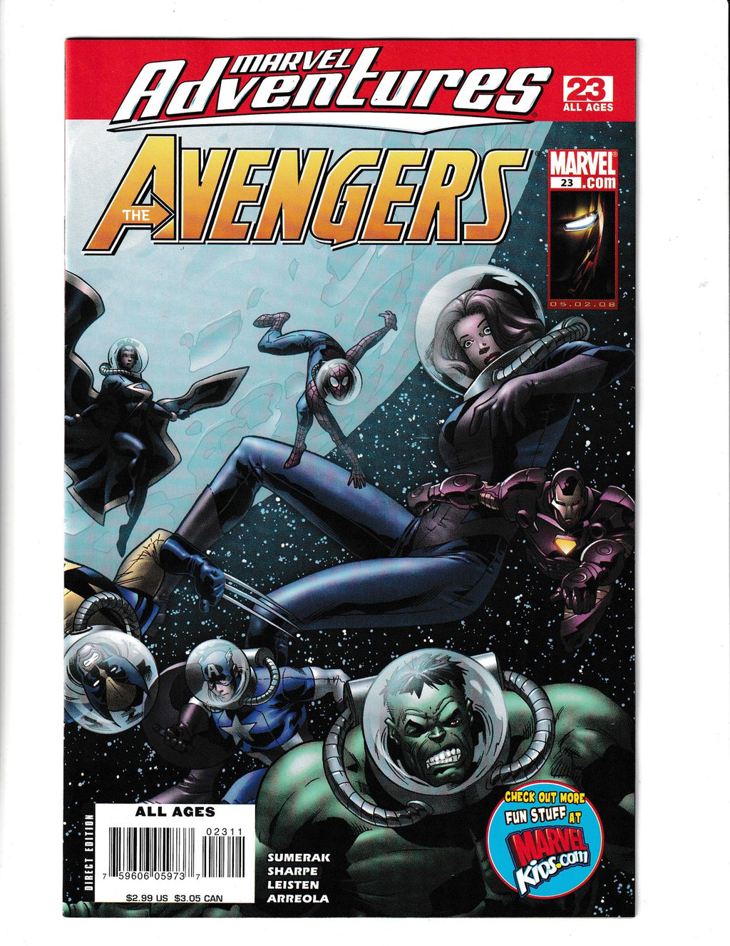 Marvel Adventures: Avengers #23 (2008) Marvel Comics