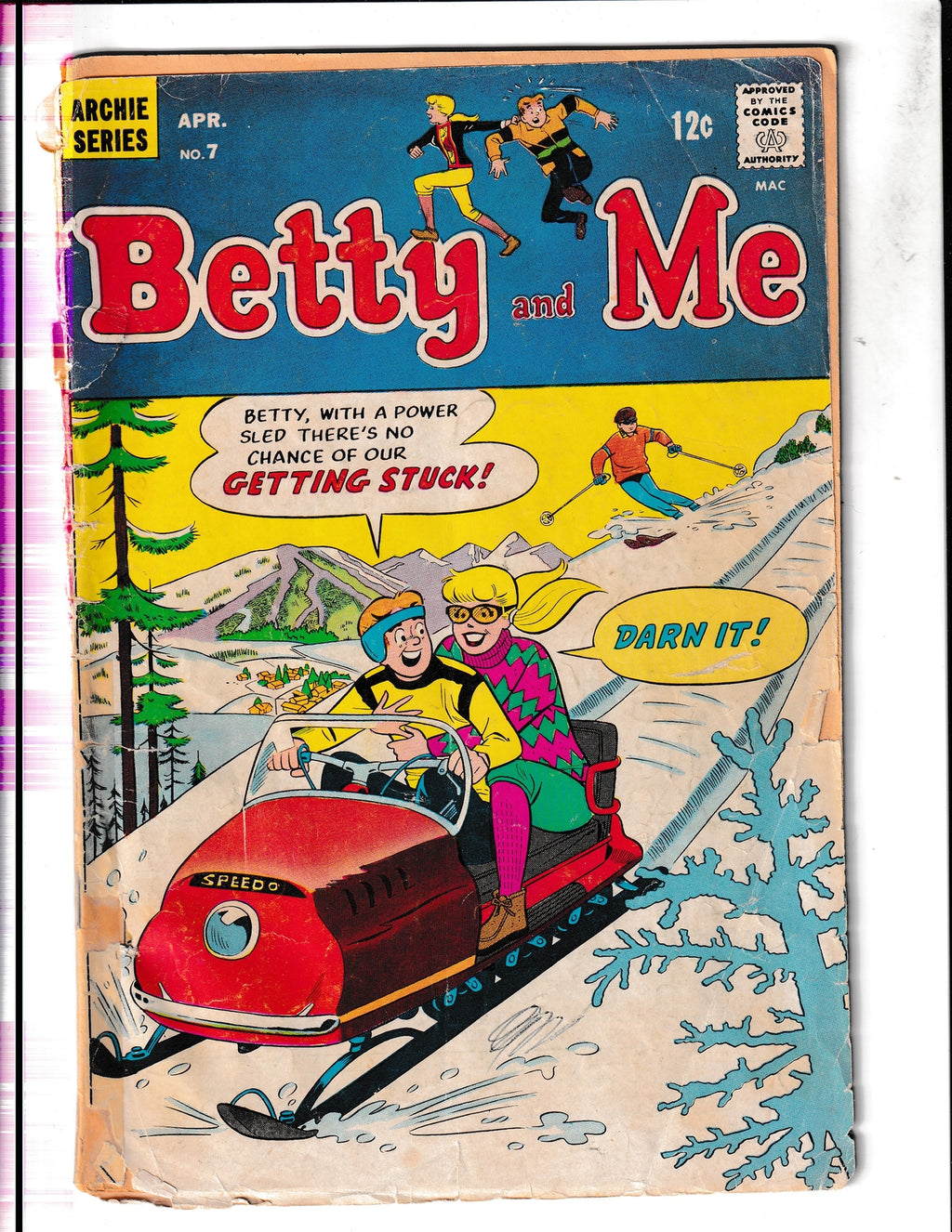 Betty and Me #7 (1967) Archie Comics