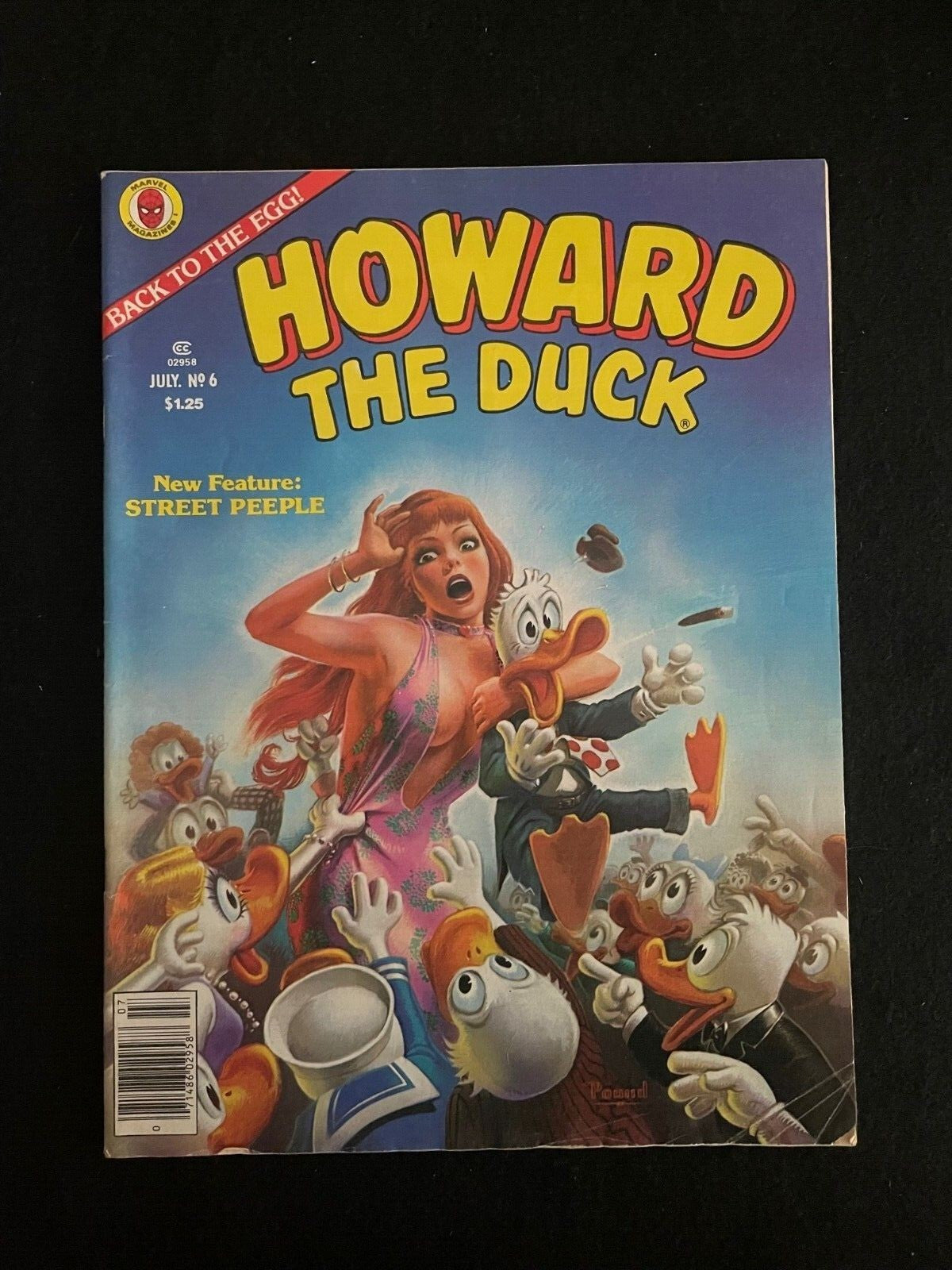 Howard the Duck Magazine #6 1980 Marvel Magazine Group