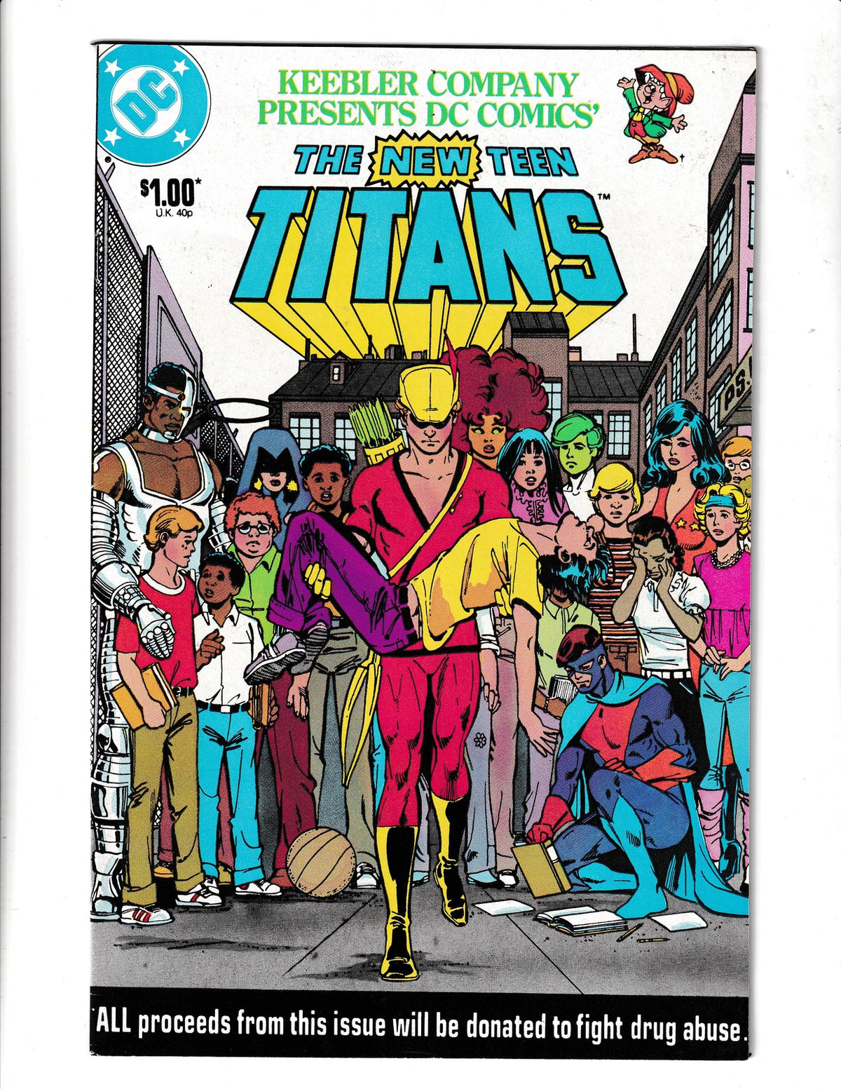 New Teen Titans: Drug Awareness Giveaways #1b (1983) DC Comics