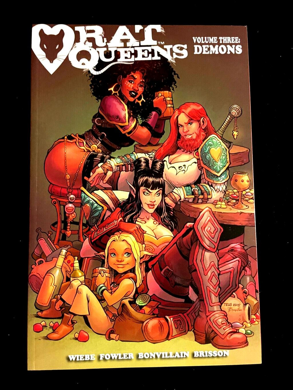 Rat Queens Vol #3 2016 - TPB - First Print -
