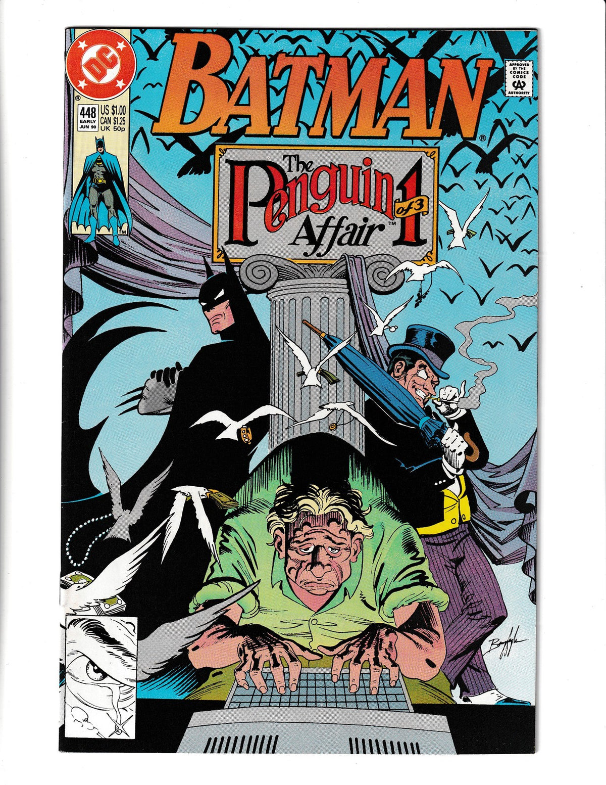 Batman #448 (1990) DC Comics SKU:2362