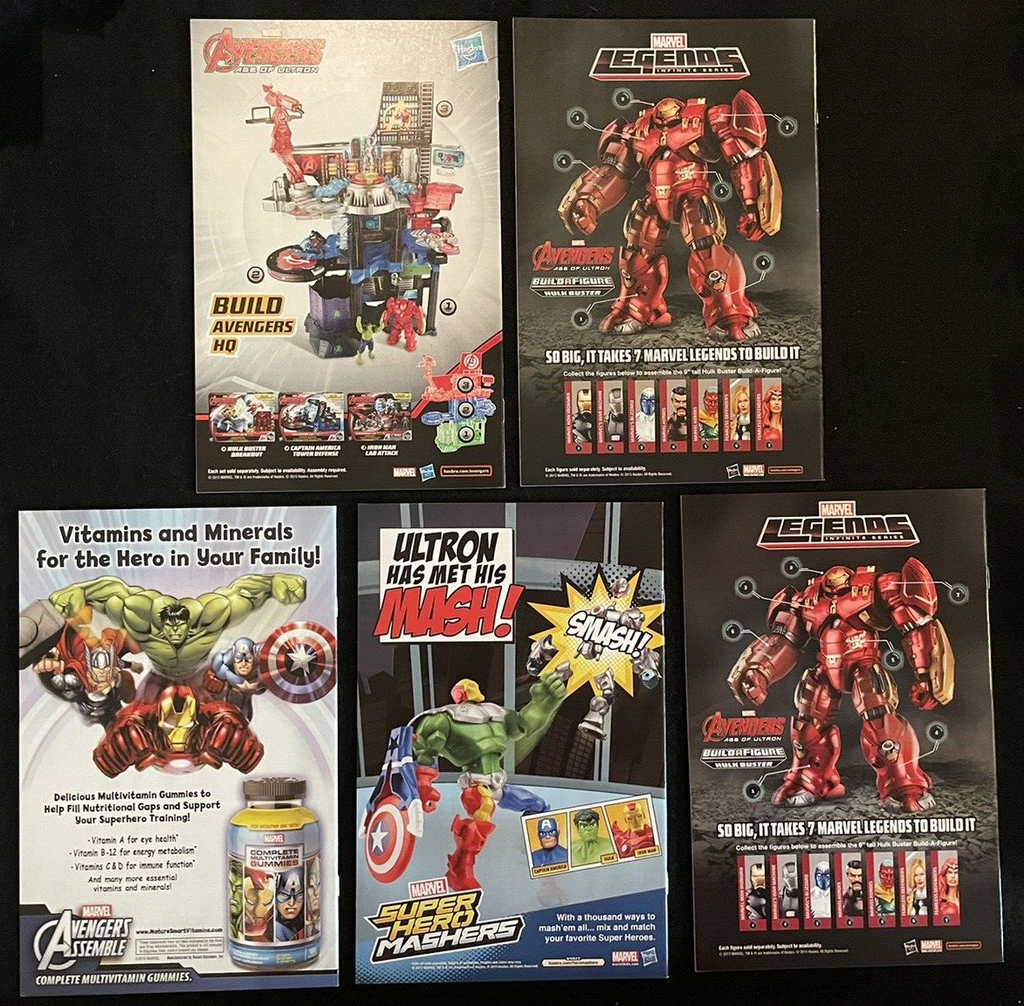 Infinity Gauntlet #1-5 (2015) Complete Set HIGH GRADE RUN