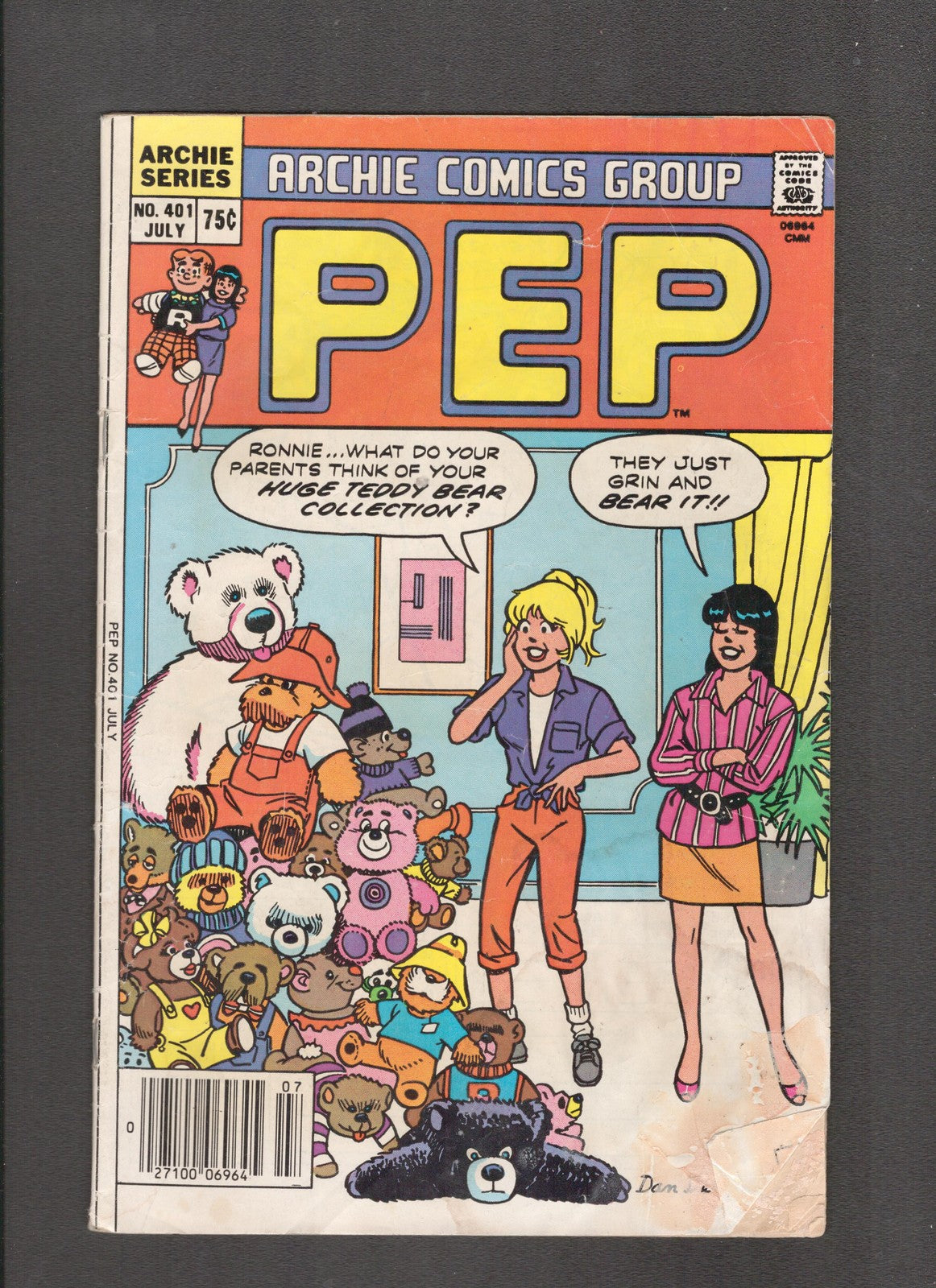 Pep Comics #401 (1985) Dan DeCarlo Archie Comics