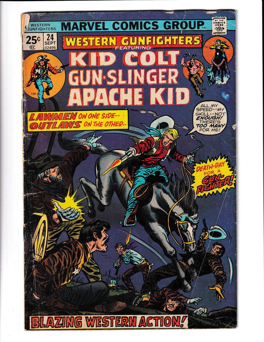 Western Gunfighters #24 (1974) Marvel Comics