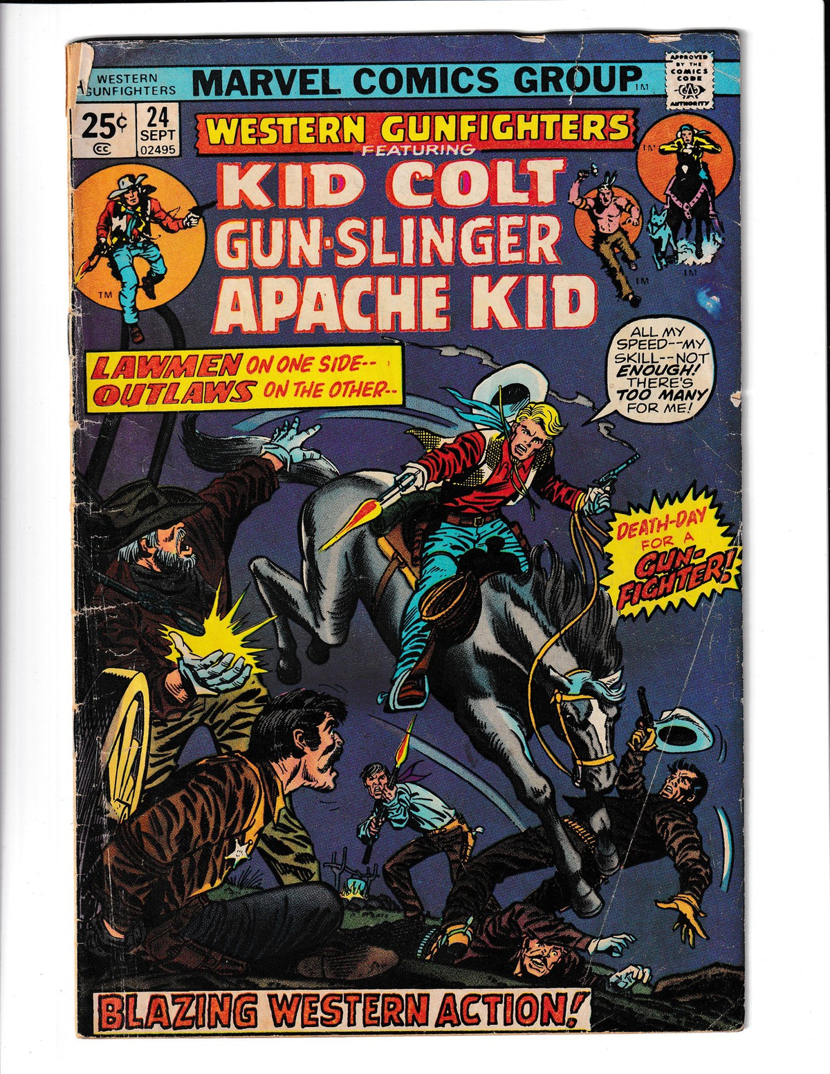 Western Gunfighters #24 (1974) Marvel Comics