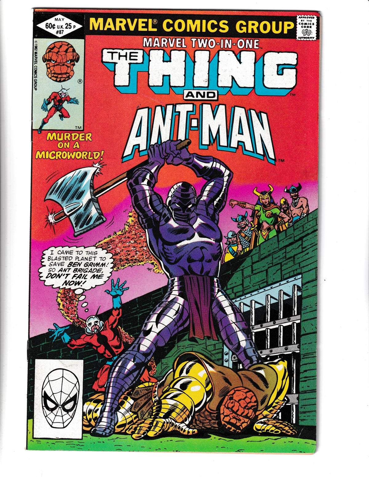 Marvel Two-In-One #87 (1982)Marvel Comics