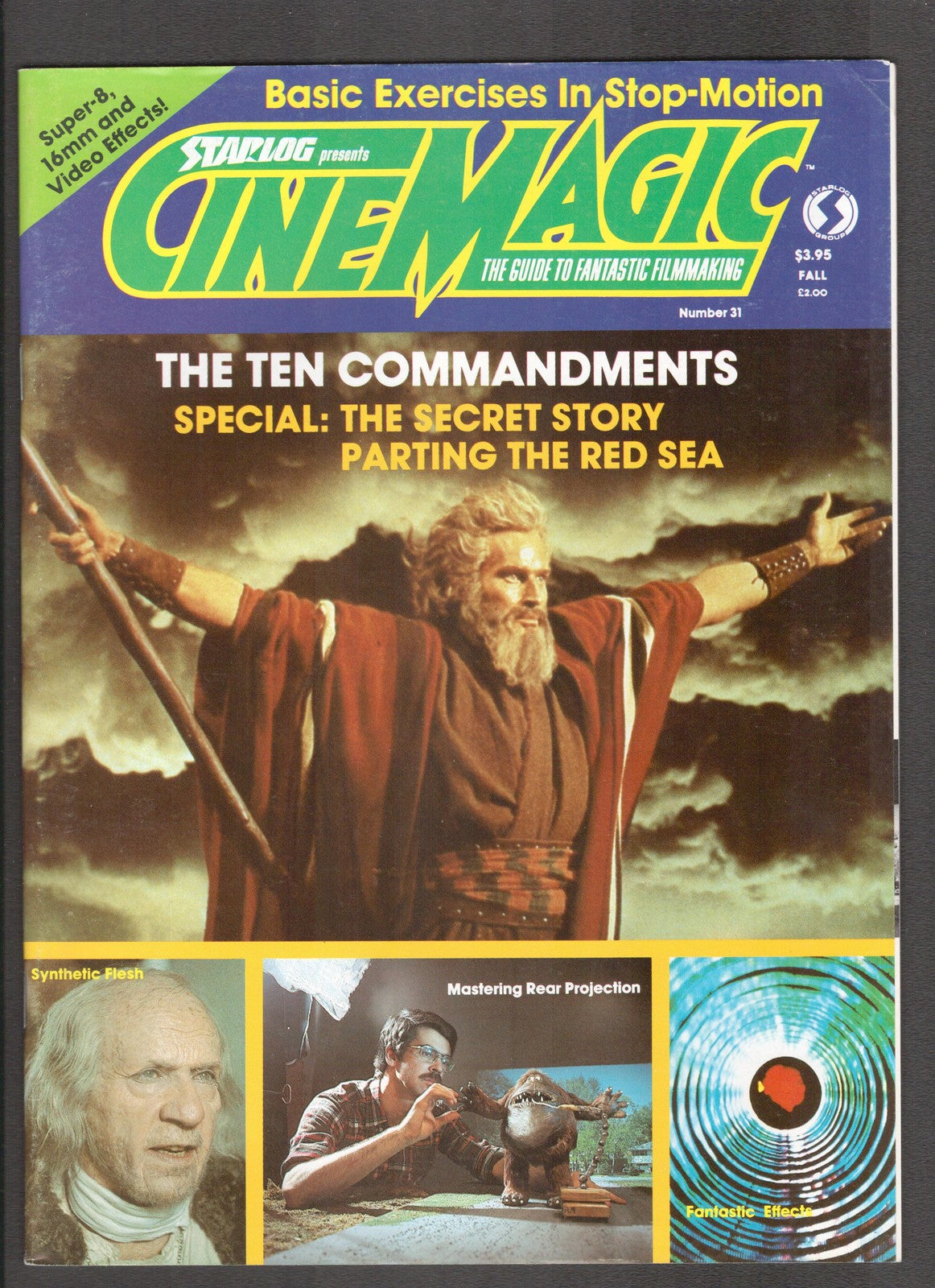 Starlog Presents CineMagic #31 (1985) Ten Commandments Starlog Comics
