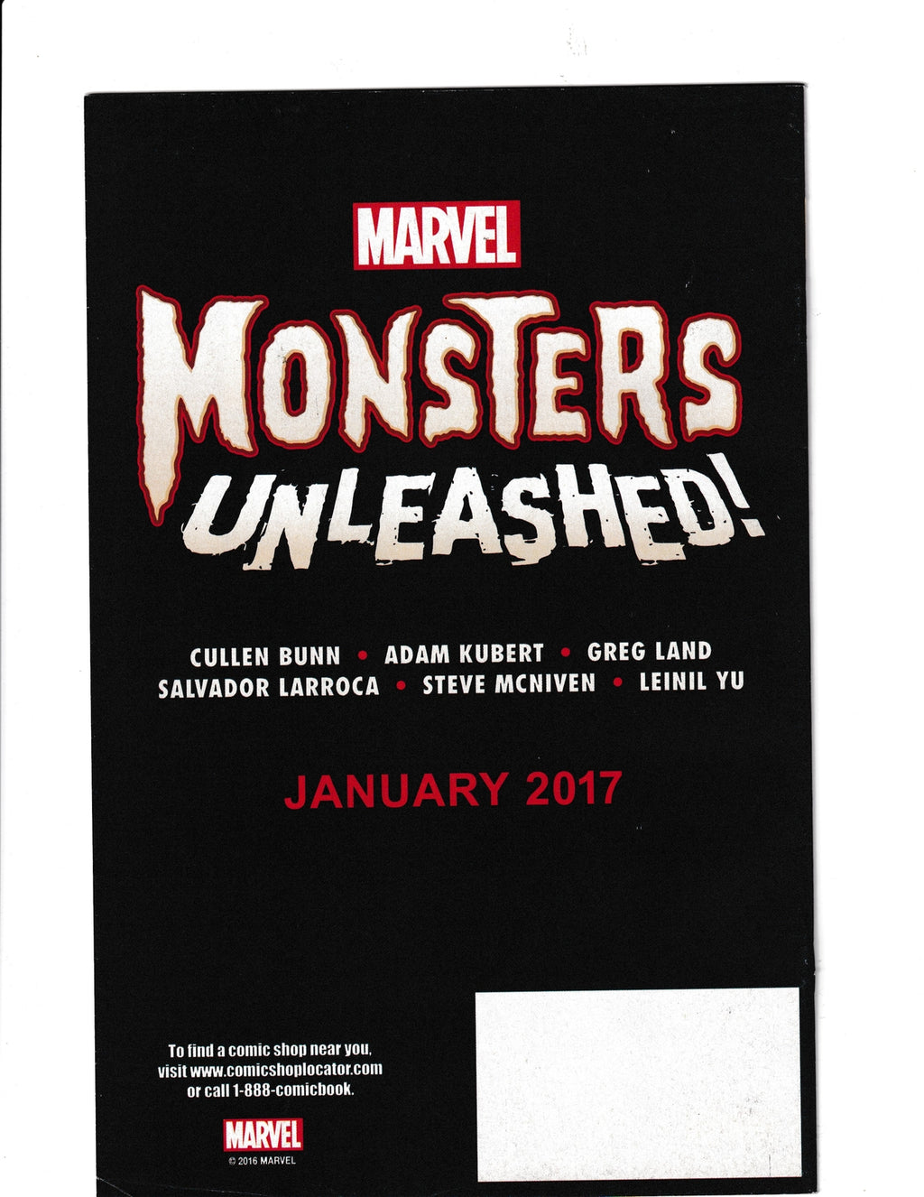 Unbeatable Squirrel Girl #1 (2016) Halloween ComicFestMarvel Comics